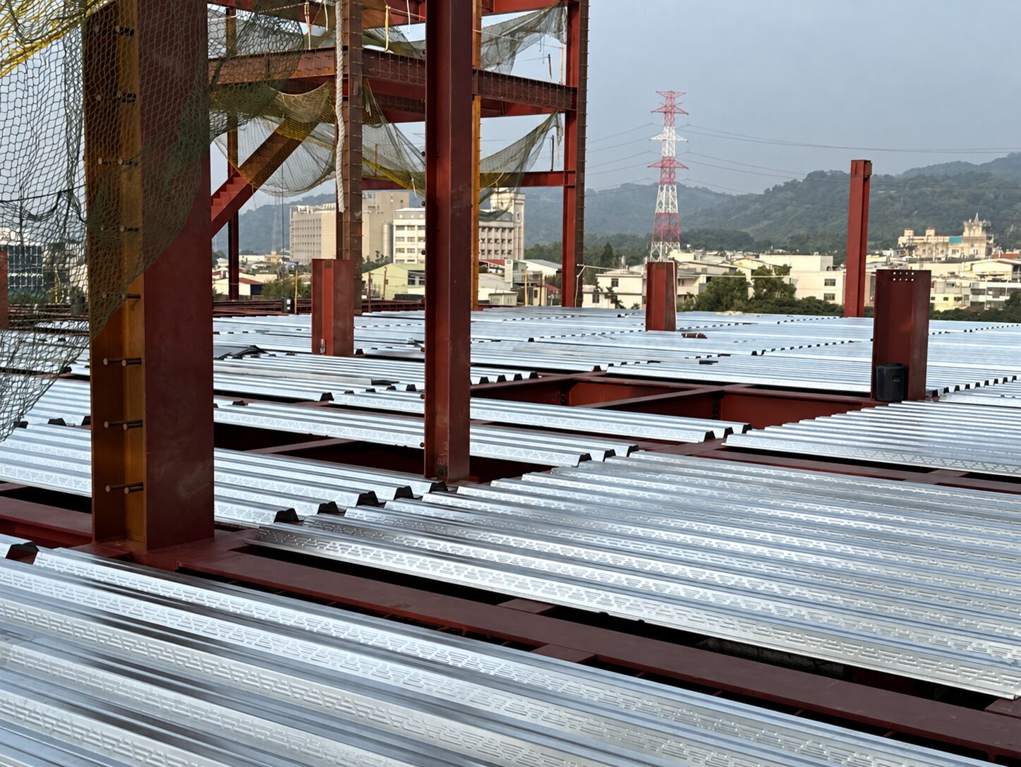 南投竹山廠房新建工程-各樓層 Deck 施工