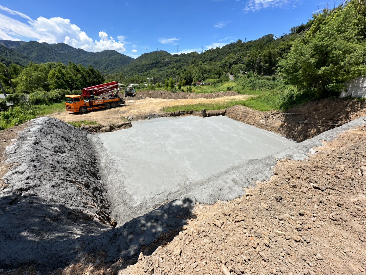 南投國姓住宅 PC 打底與基礎放樣